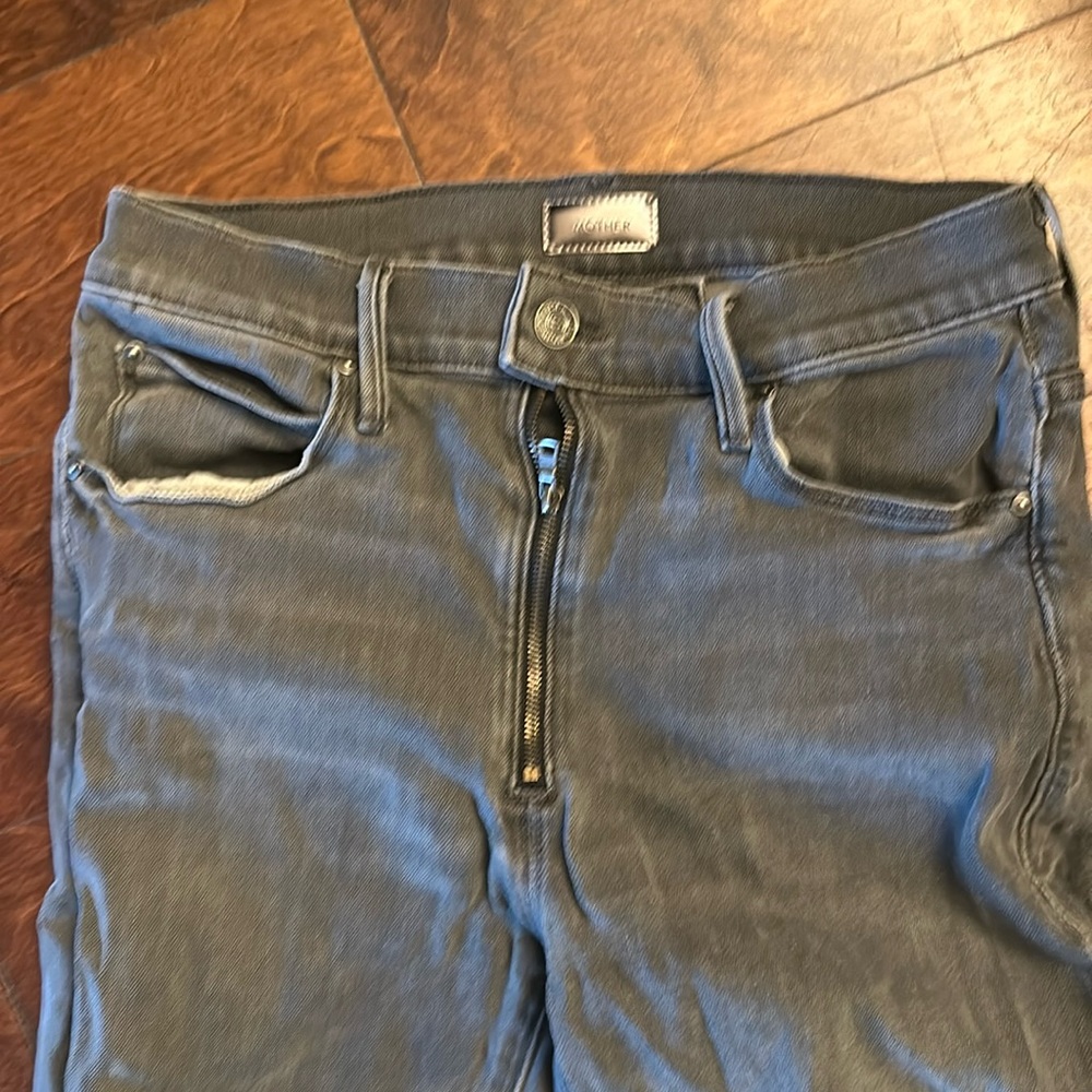 Mother jeans, dark gray/light black